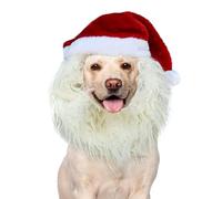 Mimoqk Dog Christmas Hat - Dog Christmas Red Hat,Cat Clothes for Girls Boys Kids Teens Youth Winter Night Party Family Children Friends Girlfriend Outside Holiday