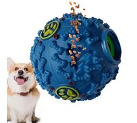 Mimoqk Dog Food Ball, Dog Swing Ball | Slow Feed Balls, Interactive Leaking Ball, Creative Sniffing Ball with Laughing Sound for Skills