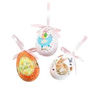 Mimoqk Easter Egg Ornaments, 7cm Foam Spring Bunny,Easter Tree Ornaments Egg Set - for Indoor OutdoorBedroom Living Room Kitchen Garden Yard Patio Porch Office School