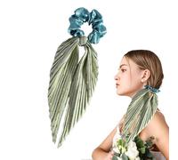 Mimoqk Elastic Scrunchies | Fashion Elastic Ponytail Holder | Soft Elastic No Pull Ponytail Holder for Women | Ideal Home Office School Outdoor Camping Birthday Holiday