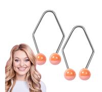 Mimoqk Face Muscle Trainer - Face Muscle Exerciser for Beautiful Smile Hollow,Airline Stewardess Supplies for Sleeping, Working, Reading, Studying, Typing