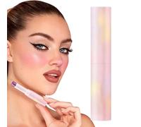 Mimoqk Glitter Eyeshadow Stick, Jelly Glaze Waterproof Eyeshadow Stick, Highly Pigmented Long Wearing Smudge Proof, Buildable Makeup Crayon, Eye Beauty Cosmetic, for Stage, Bridal, Women, Halloween