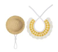 Mimoqk Goose Hat, Lace Bib Clothing, Stylish Porch Kit, Convenient Portable Accessory, Functional Daily Supply, for Holiday Party Patio Garden Yard Door Lawn Home Indoor Outdoor Beach Pool Routine