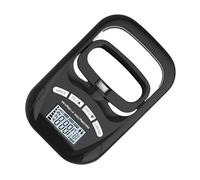 Mimoqk Hand Grip Dynamometer - 180kg Electric Handle Measuring Tool, Rechargeable Hand Grip Tester | For Sports Practice, Training, Fitness, Office Work