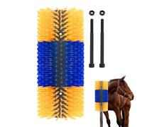 Mimoqk Livestock Scratch Brushes - Livestock Scratch Brush Hair Massager | Full Massage Domestic Animal Grooming Kit Farm Animal Shedding Brush for Mule, Horse