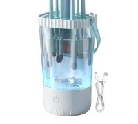 Mimoqk Makeup Brush Cleaning Machine | USB Rechargeable Makeup Accessories Cleaner - Electric Brush Cleaning Machine - For Wife Sister Daughter