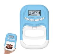 Mimoqk Manual Grip Strength Tester and Dynamometer, Rechargeable Handle 180 kg, Grip Force with Digital Display | for Sports Practice, Training, Fitness, Work in the Office