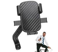 Mimoqk Motorcycle Phone Holder | Handlebar Lock | 360 Degree Rotation for Bicycle, Electric Vehicle, Quad, Golf Cart, Mountain Bike,