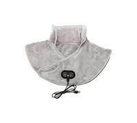 Mimoqk Neck and Shoulder Warmer | Electric Heater with Vibrating Massager | Instant Heating Pads Self-Stop | For Senior Men Home Work After Sports Cold