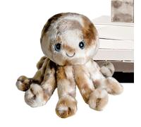 Mimoqk Octopus Plush Toy - Plush Interactive Musical Doll | Electric Crawling Octopus Toy,for Indoor Kindergarten Birthday Home Bedroom Living Room