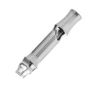 Mimoqk Outdoor Survival Whistle Stainless Steel Whistle - Stainless Steel Hiking Survival Whistle | Loud Survival Whistle Tool