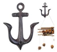 Mimoqk Outdoor Towel Rack | Decorative Rustic Towel Hooks | Home Organization For Wall Home Cabin Garden Bathroom Kitchen Shower Bedroom Beach Bed Edge