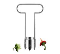 Mimoqk Pepper Corer Tool for Coring Peppers, Kitchen Utensils for Removing Pear Heart, Apple Corer for Peppers Zucchini Eggplant Tomato Pineapple | For Home Kitchen Cafe Restaurant