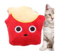 Mimoqk Pizza Cat Toy,Cute Cat Teething Toys Catnip - Cat Toys, Funny Dog Toys, Calming Indoor Cat Toys for Cat Exercise, Pets, Exercising