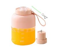 Mimoqk Portable Juice Extractor And Blender - Large Cordless Personal Extractor, Fruit and Vegetable Juice Preparation On The Go Outdoor Beach Home