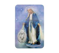 Mimoqk Prayer Cards, Christian Scripture Cards, Inspirational Religious Notes, Blessing Messages, 50 Pack, for Church, Catholic, Graduation, Daily Encouragement