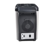 Mimoqk Refrigerator Portable Cooler | Small Electric Cooler | Camping Fridge | 12v Car Refrigerator | Portable 6l Camping Cooler, Electric Freezer and Warmer for Car and Rv Travel, Compact Fridge
