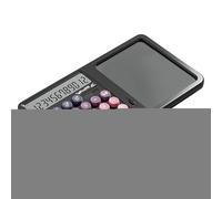 Mimoqk Scientific Calculator with Notepad Student Display Large Screen Calculator with Writing Tool for Home School Office