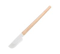 Mimoqk Silicone Kitchen Spatula,Kitchen Utensils With Wooden Handle,Spreading Spatula For Pastry | For Cakes Sandwiches Salads Mixing Home Camping