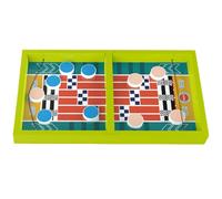 Mimoqk Sling Puck Game Board, Two Player Fast Action Game, Interactive Basketball Style Table Games, for Kids Age 3 Plus Home Party Family Night Friend Gathering 14.17x8.27x0.98 inches