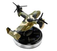 Mimoqk Solar Fighter Aromatherapy Car,Solar Fighter Air Fresheners | Small Solar Aromatherapy for Hunting Car,Innovative Design Air Fresheners V22 Rotating Long Lasting