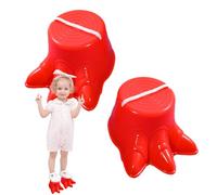 Mimoqk Stilts for Kids | Walking Buckets Big Feet Stilts - Stilt Walking Cup Toys Balancing Anti-Slip Classic Picnic Game Set for Kids Party