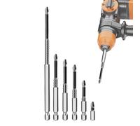 Mimoqk Strong Grip Magnetic Drill Bit Set | 6 High Power Tips | Screwdriver Tip For Wood Automotive Plumbing Metal Electricity