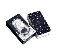 Mimoqk Tarot Cards, Reading Divination Game, 78-Piece Tarot Oracle with Guidebook, Spiritual Deck use with Card Symbols, Home Travel Party, Oracle Cards for Adults Women Meditation Personal