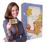 Mimoqk Tarot Deck, Beginner Cards, Bear Theme, Divination Tool, Fortune Telling, Spiritual Guide, Self-Reflection Aid, Occult Accessory, Reading Set, Mystical Design with Compact Format
