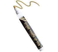 Mimoqk Tombstone Marker, Stone Paint Pen, Inscription Pen, Gold Waterproof Lettering Touch Up, Memorial Grave Inscription Restoration Tool, Outdoor Stone Writing Repair for Rock Granite More