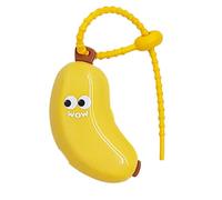 Mimoqk Toothbrush Covers - Travel Toothbrush Protector Banana Shape Portable Dustproof Case for Adults Hygienic Brush Holder Keeps Bristle Clean Accessory, yellow, Se référer au descriptif, Refer to