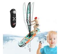 Mimoqk Toy Boats For Water Play Remote Control | Rc Submarine - With Led Lights, 2.4Ghz Sailing For Outdoor Adventures, Backyard Fun Lake Fishing