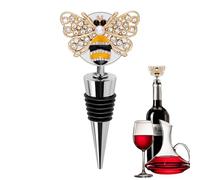 Mimoqk Wine Stopper, Reusable Keeper Plugs, Wine Plug Accessory for Home Kitchen Dining Room Bar Restaurant Wedding Party Holiday Daily Use, Beverage Gear for Celebration Routine Support