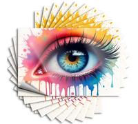 Mimosa Bar Decor Saying Bottle | Colorful Eye Art: A Vivid Vision Bookish Indoor Sticker Pack(6X9CM)