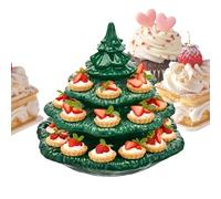 Mimosa Egg Tray | 4 Layers Resin Christmas Tree Tableware - Appetizer Holder with 26 Holes - for Parties, Thanksgiving, Easter, Weddings, BBQs