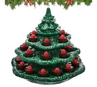 Mimosa Egg Tray Holder - 24 Compartments, Festive Fir Shape, Protective Lid, Practical Presentation | Table Utensil for Party, Picnic, Wedding, Meeting, Easter, AC