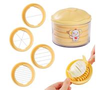 Mimosa Multi-Function Hard Egg Slicer for Eggs, Heavy Duty Precise Cutting, for Vegetables, Fruits, Meat at Home