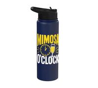 Mimosa Oclock Brunch Drink Stainless Steel Insulated Water Bottle