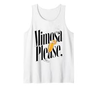 Mimosa Please French Drink Sparking Wine Champagne Tank Top