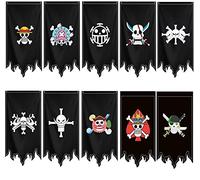 MIMOSQ Anime One OP Piece Poster Roronoa Zoro Cosplay Flag 49.3 * 27.6 Inch - Official License