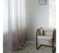 Mimou - Grace Curtain Double Width 290x270 cm, Natural Beige - Natural Beige