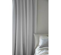 Mimou - Hotel Blackout Curtain Double Width 290x270 cm, Pearl White - Pearl White