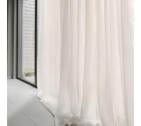 Mimou - Mimmi Curtain Recycled Fabric Double Width, Nature, 290x290 cm - Nature