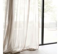 Mimou - Vivi Curtain Recycled Fabric Double Width Natural, 290x290 cm - Nature