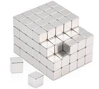 MIN CI Neodymium Magnets, Extra Strong, Mini Magnets, Small, 5 x 5 x 5 mm, Magnetic Cube for Magnetic Board, Fridge Whiteboard, Board Magnets, Photos, Pack of 110