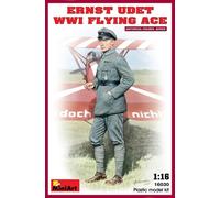 Miniart 1:16 Scale Ernst Udet. WWI Flying Ace Plastic Model Kit
