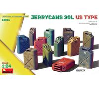 Miniart 1:24 - Jerrycans 20L US Type