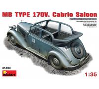 MIN35103 - Miniart 1:35 - MB Type 170V German Cabrio Saloon