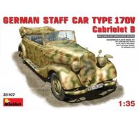 1:35 Miniart German Staff Car Typ 170v. Cabriolet B Kit MIN35107 Model