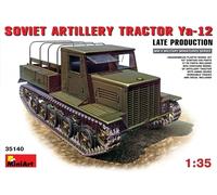 Miniart 1:35 Scale Ya-12 Late Prod Soviet Artillery Tractor Plastic Model Kit, Camouflage